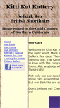 Mobile Screenshot of kittikatkattery.com